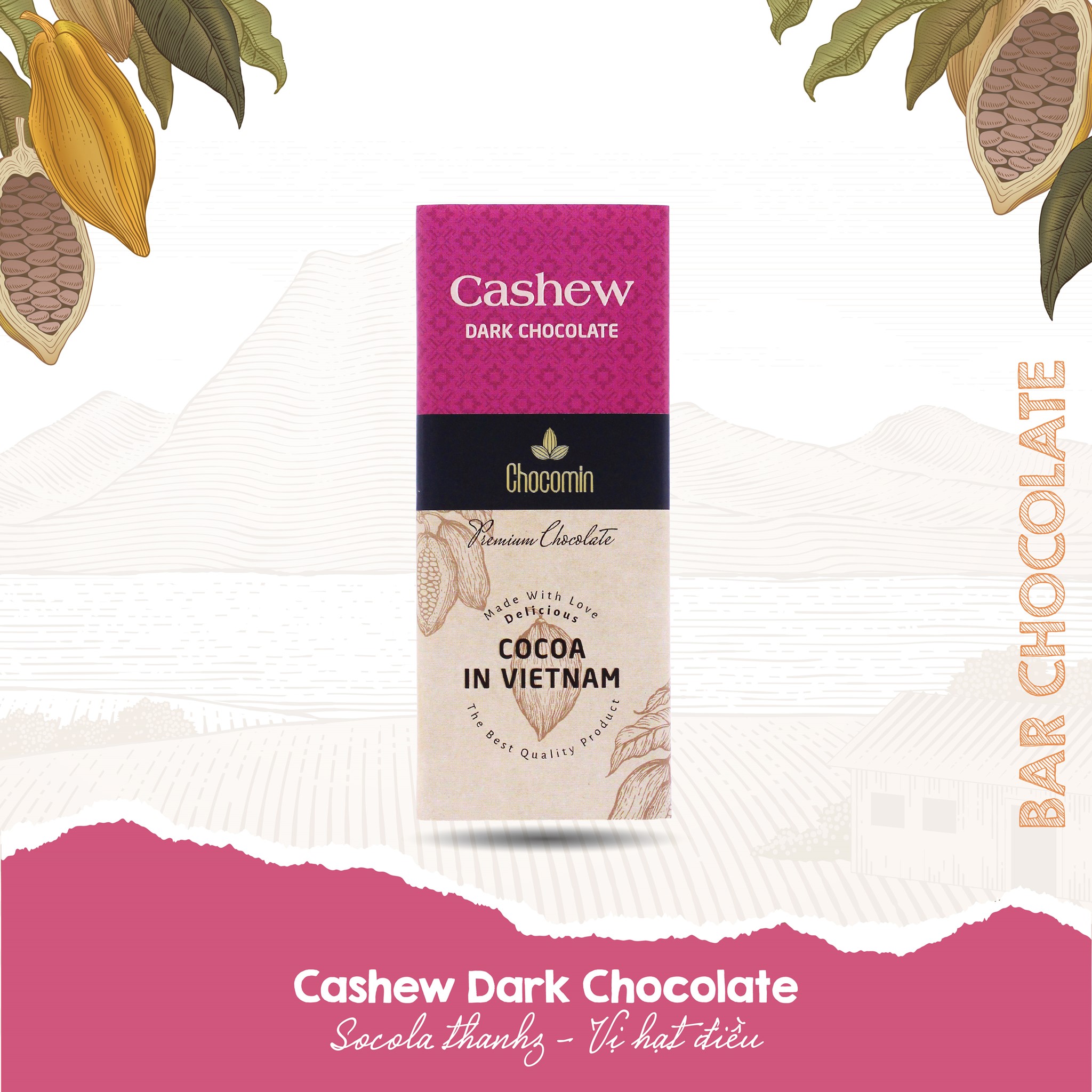 Picture of CASHEW DARK CHOCOLATE